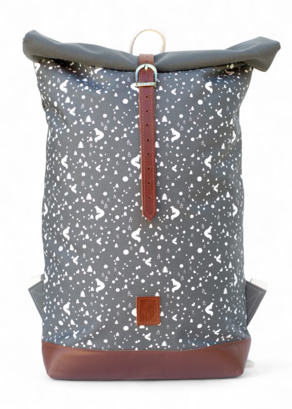 Classic - Dark Gray & White foxes
